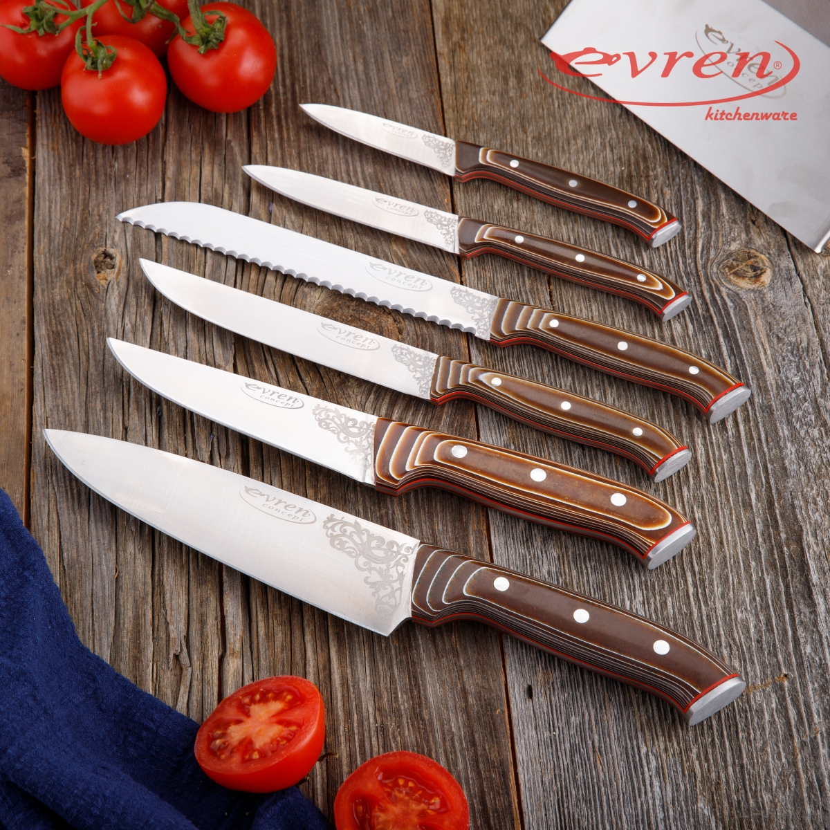 ELİTE BLOK BIÇAK SETİ/ELITE KNIFE SET